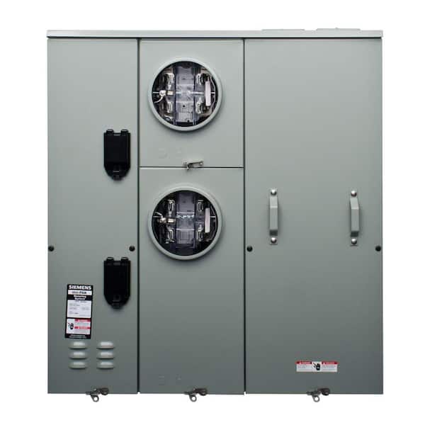 Siemens 400 Amp 4-Space 2-Circuit Overhead/Underground Fed