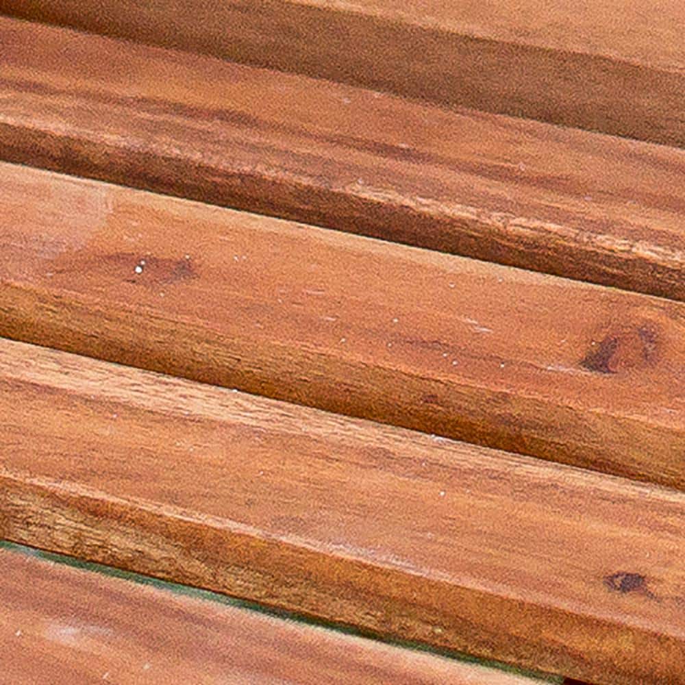 Foldable Acacia Wood Adirondack Chair for Outdoor Patio