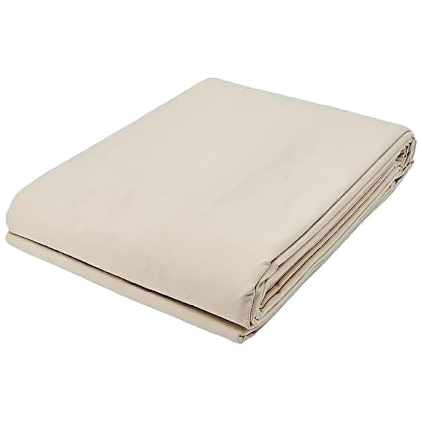 Painters Canvas 10 oz. Natural Heavy Duty 20 ft. x 20 ft. Duck Cotton Canvas Drop Cloth