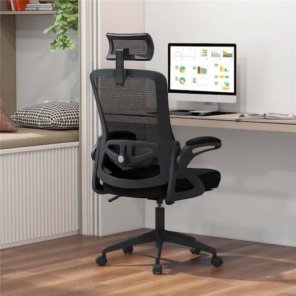 Costway Mesh Reclining Ergonomic Gaming Chair in . Black Costway Mesh Reclining Ergonomic Gaming Chair in . Black