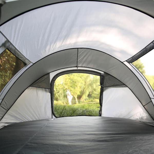 EchoSmile Echo Smile 8-Person Grey Pop Up Boat Tent TER-LTT320WGR