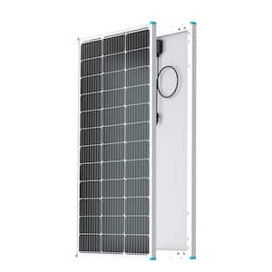 100-Watt 12-Volt Solar Panel High-Efficiency Monocrystalline PV Module Power Charger for RV Marine Rooftop Farm Battery