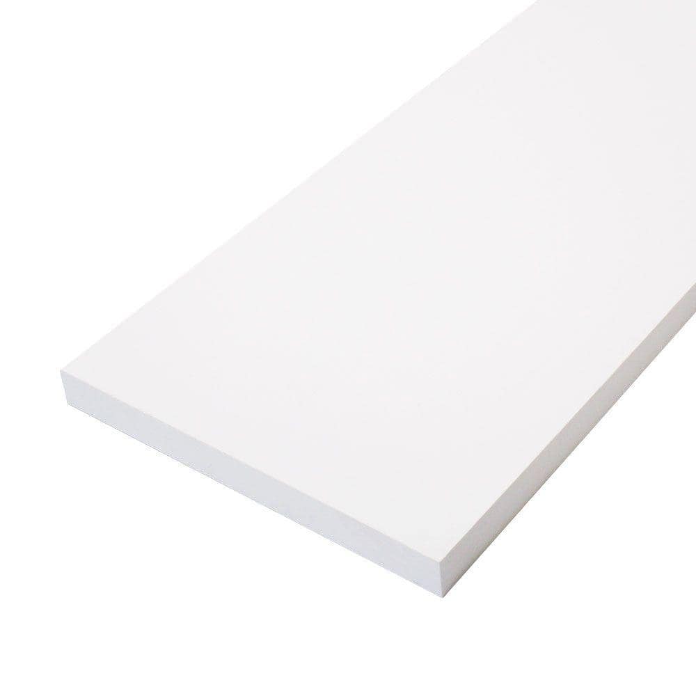 1 in. x 7.25 in. x 16 ft. Pine Primed FingerJoint Trim Board 1343737