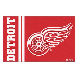 NHL - Detroit Red Wings Red 2 ft. x 3 ft. Indoor Area Rug