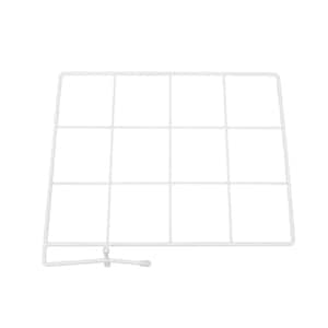 White Wire Shelf Divider 2-Pack