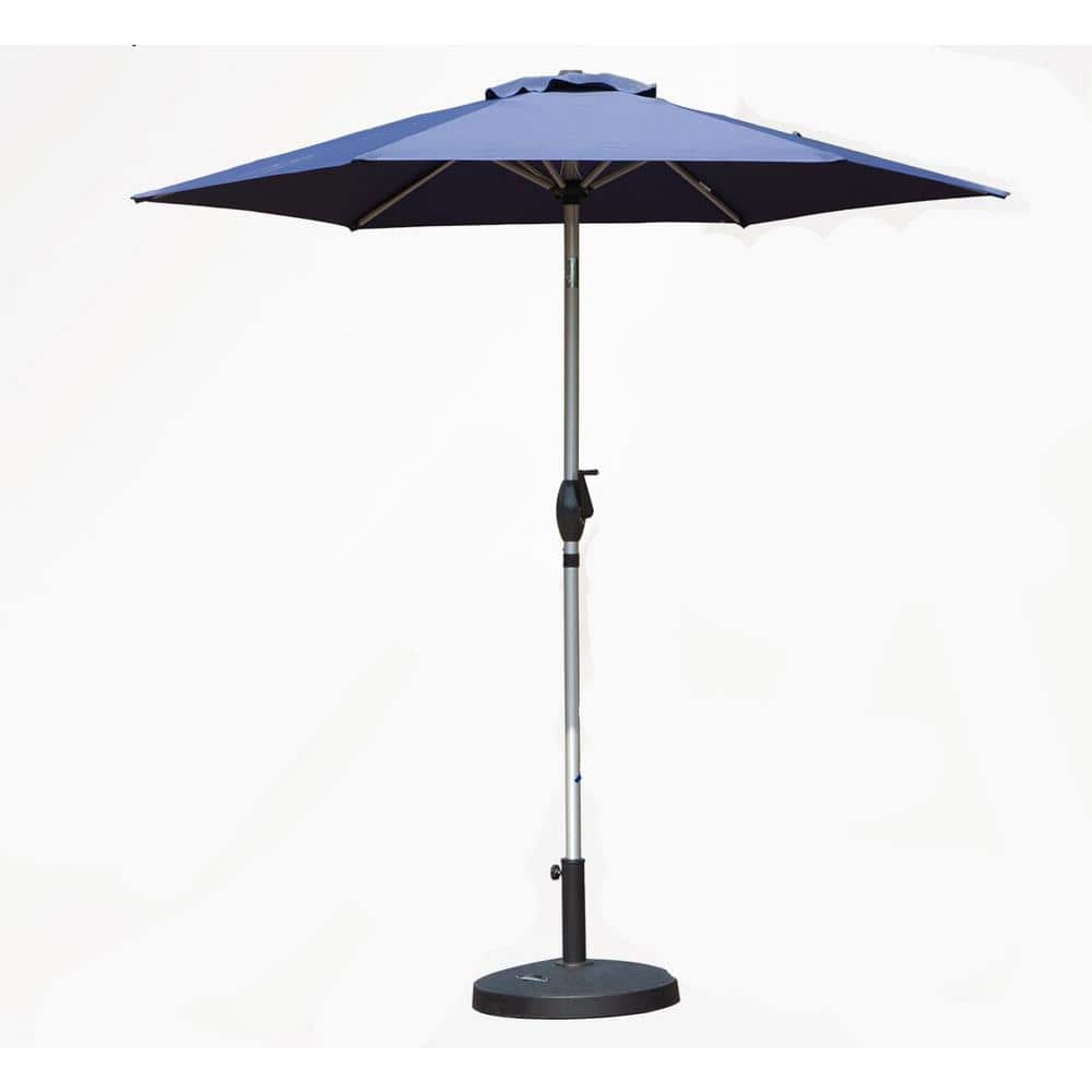 7.5 ft. Patio Umbrella, UV Protection Waterproof Market Umbrella with Push 