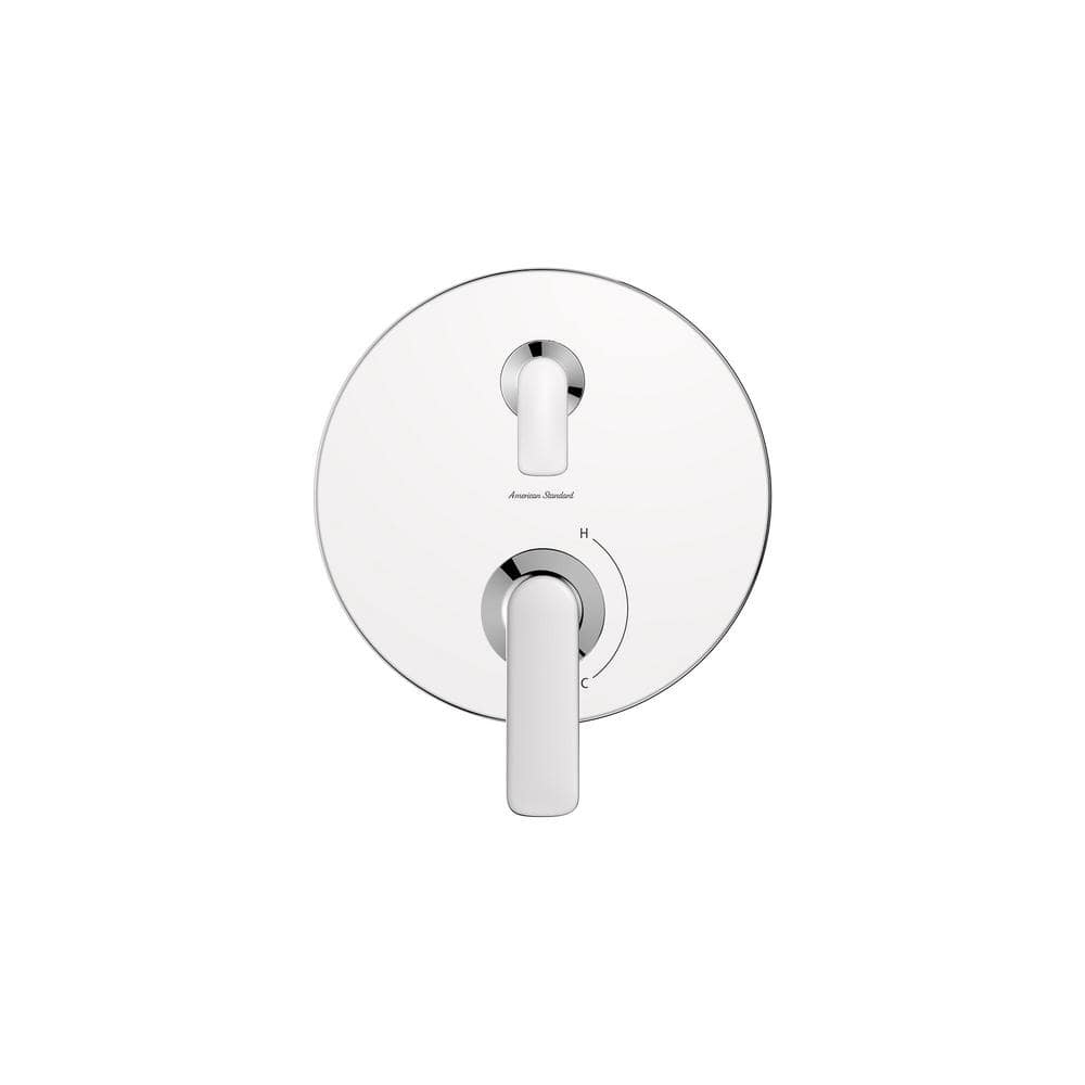 Polished Chrome 2-Handle Pressure Balance Valve Trim Kit