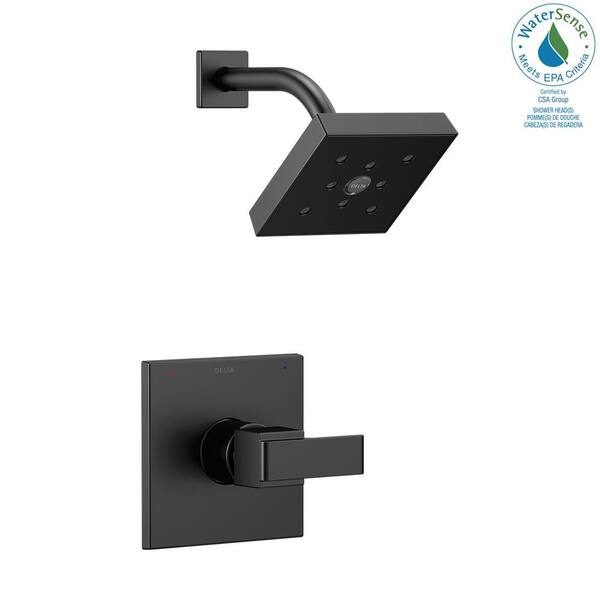 thumbnail image 2 of Delta T13020-BL Shower Trim Kit In Matte Black - Compatible With R10000 Series Shower Valves (Valve Not Included) 2 of 3