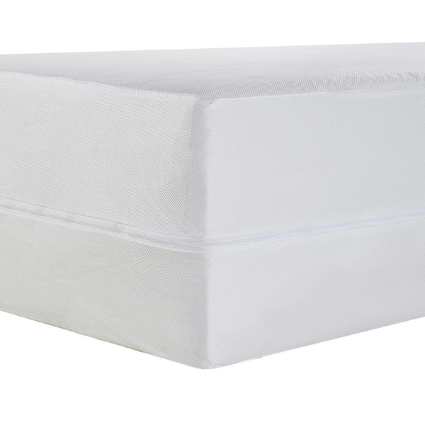 Mattress Saver All-In-One Polypropylene/Polyethylene/Polyester Mattress Saver Queen Mattress Protector