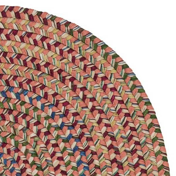 Worley Red 30 in. x 192 in. Indoor/Outdoor Area Rug