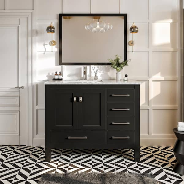 Design Element Christine 35 Single Bathroom Vanity Set - Espresso