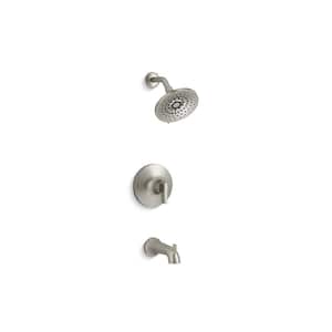 Setra Single-Handle 3-Spray Tub and Shower Faucet in Vibrant Brushed Nickel (Valve Included)