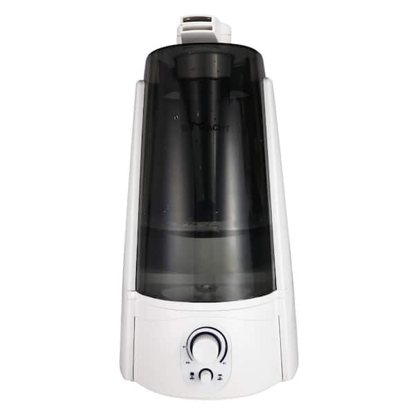 Unbranded Quiet Ultrasonic Cool Mist Humidifier 5L w/Auto Shut-Off Adjustable Mist Output Double 360° Nozzle Negative Ion, Black
