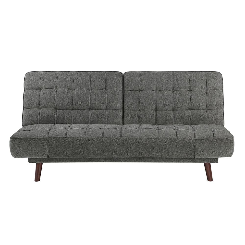 Foster 79.5 in. Square Arm Chenille Upholstered Elegant Rectangle Sofa in. 