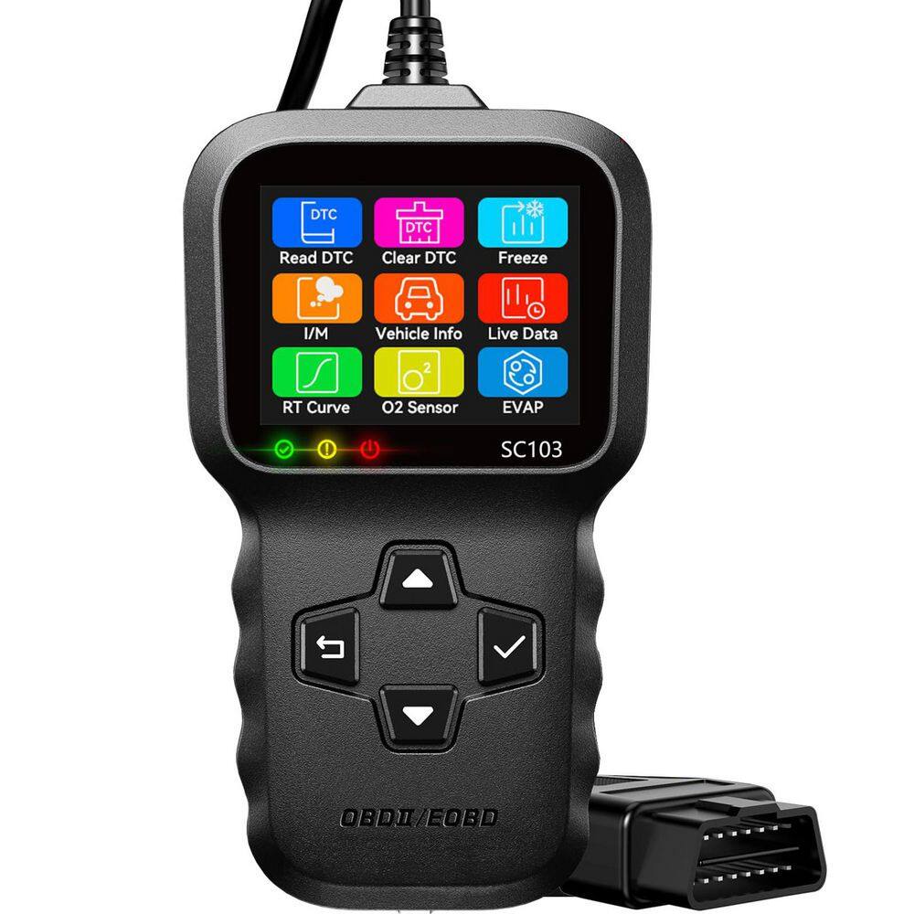 OBD2 Automotive Diagnostic AC/DC Digital Test Meter Car Engine Code Reader DTCs Live Data Stream SC103 1 Piece price history on PriceWatchPro