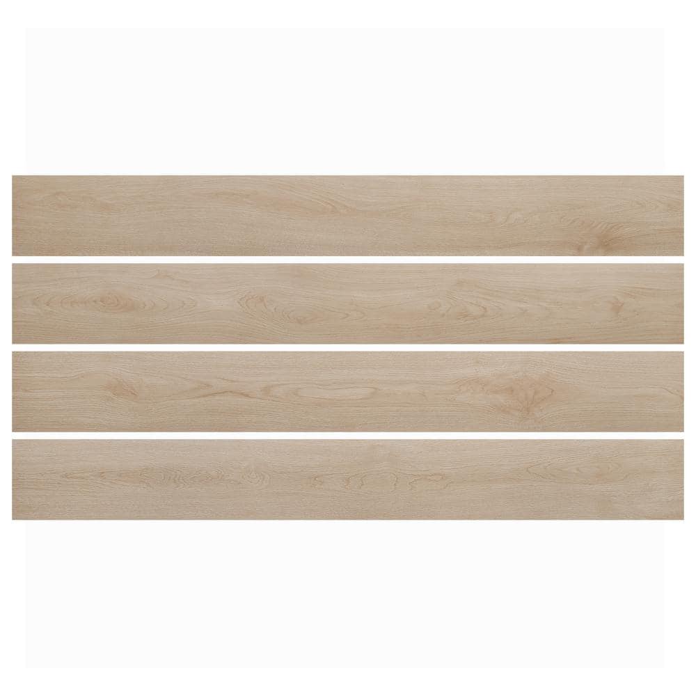 Ash Large Format Matte Porcelain Wood Look Tile