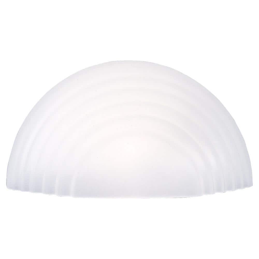 White Satin Glass Cylinder Vanity Light Fixture