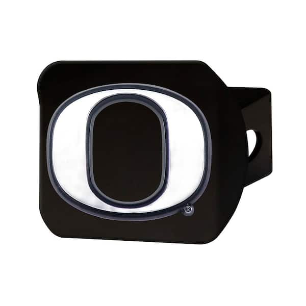 FANMATS NCAA University of Oregon Class III Black Hitch Cover with Chrome Emblem