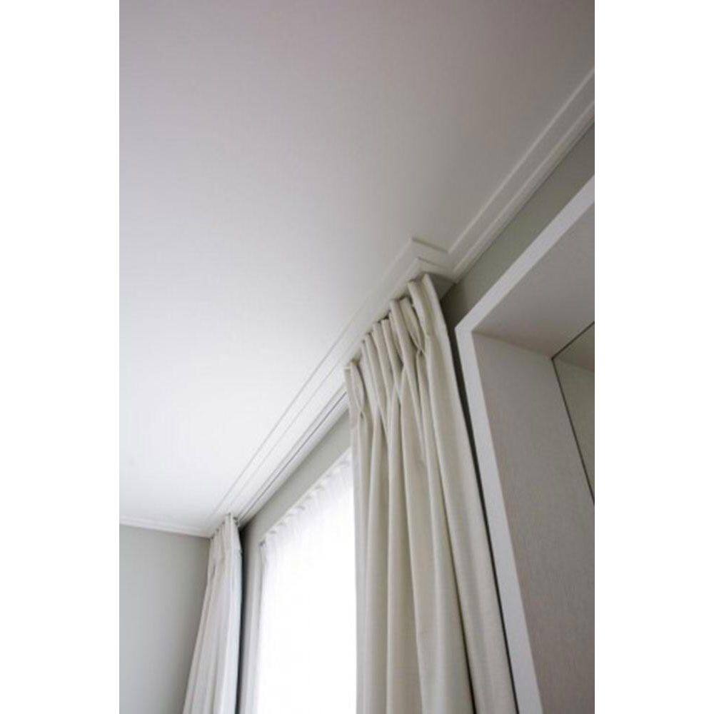 Primed White Polystyrene Crown Moulding Set of 4