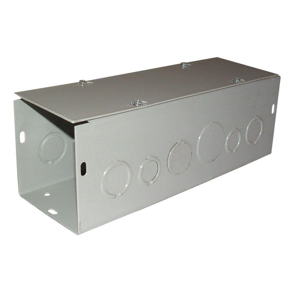 Wiegmann 4 in. x 4 in. x 12 in. Screw Cover Wireway S4412RC - The Home ...