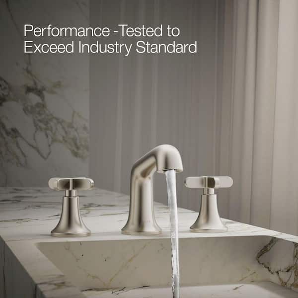 KOHLER Setra 8 in. Widespread 2-Handle Bathroom Faucet in Vibrant