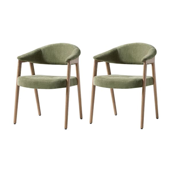 JAYDEN CREATION Elisa Moss Polyester Mid-Century Modern Dinning
