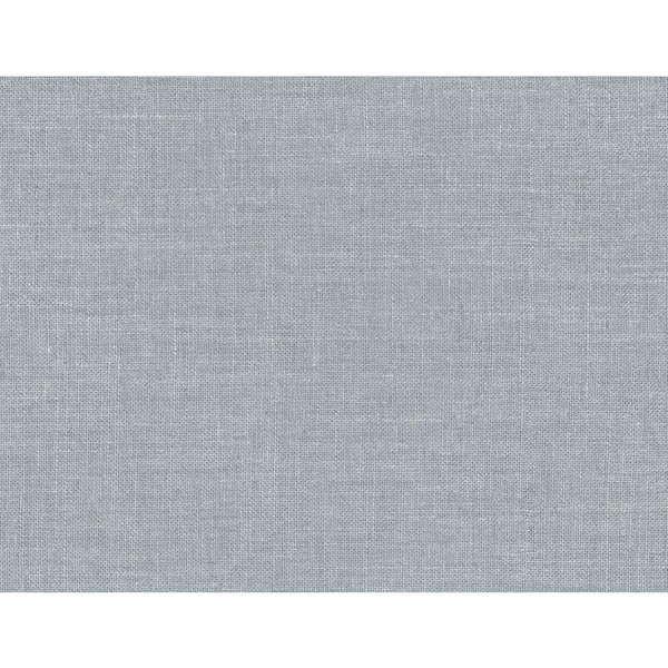 Seabrook Designs 60.75 sq. ft. Storm Cloud Hopsack Embossed Vinyl Unpasted Wallpaper Roll