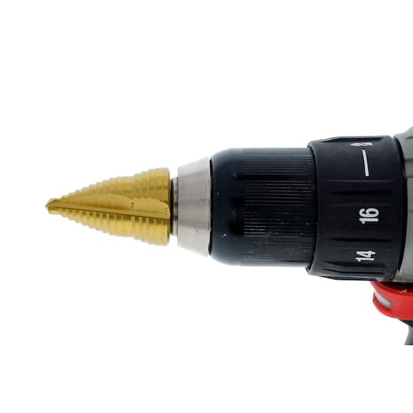 IDEAL Step Drill Bit, 1/4 in. - 1 1/8 in. 35-515 - The Home Depot