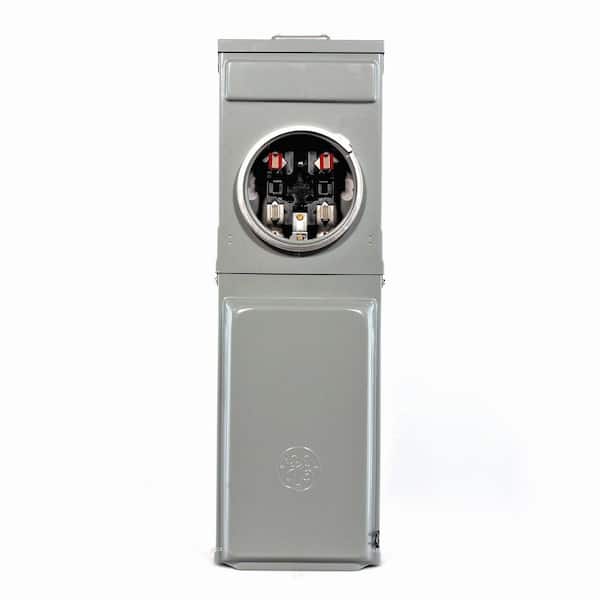 GE Metered RV Panel with 50 Amp and 30 Amp RV Receptacles and 20 Amp GFCI Receptacle