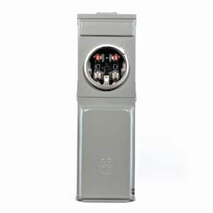 Metered RV Panel 5-Spaces with 50 Amp and 30 Amp RV Receptacles and 20 Amp GFCI Receptacle