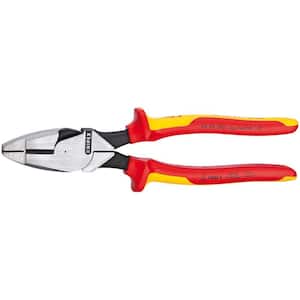 9-1/4 in. High Leverage Lineman New England 1,000-Volt Insulated Head Pliers