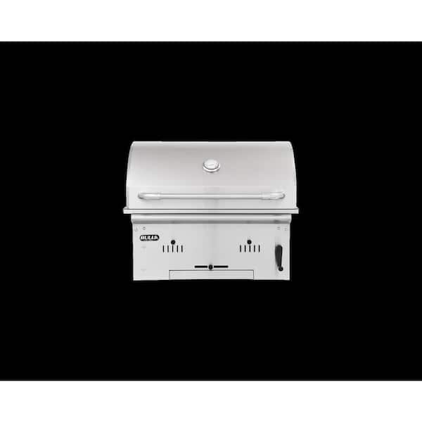 BULL Charcoal Grill210 Square Inch Rack Stainless Steel Bison Charcoal Grill