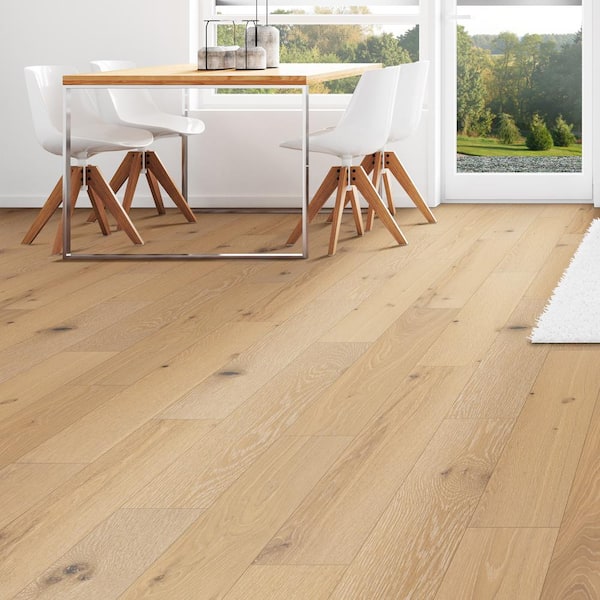 Lifeproof Blanca Peak White Oak 1/4 in. T x 6.5 in. W Click Lock Engineered Hardwood Flooring (21.67 sq. ft./case)