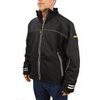 Men's XXLarge 20-Volt MAX XR Lithium-Ion Black Soft Shell Bare Jacket with 1 USB Power Adapter