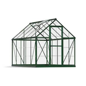 Harmony 6 ft. x 10 ft. Green/Clear DIY Greenhouse Kit