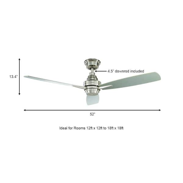 Home Decorators Collection Samson Park 52 in. Indoor Brushed