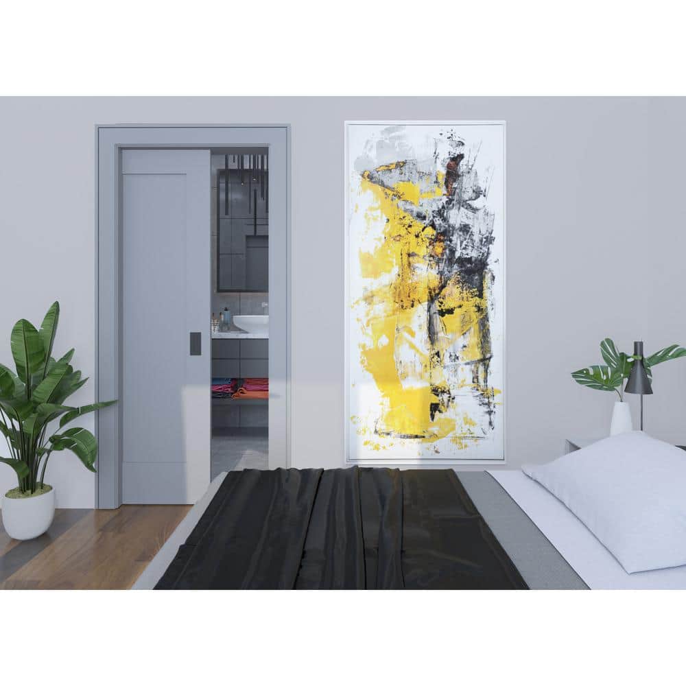 24" White Solid Core Composite Interior Door Slab