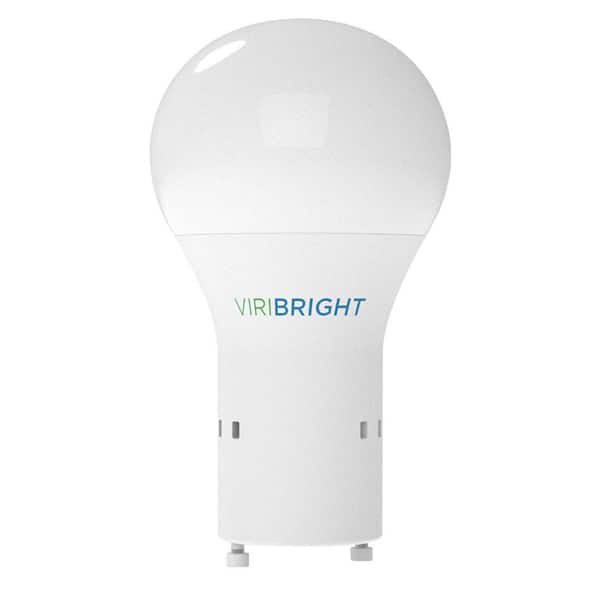 60-Watt Equivalent A19 Non-Dimmable Twist & Lock GU24 Base LED Light Bulb, Warm White 2700K