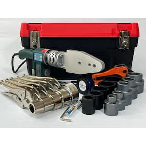 Plastic Pipe Socket Fusion Digital Tool Commercial Kit