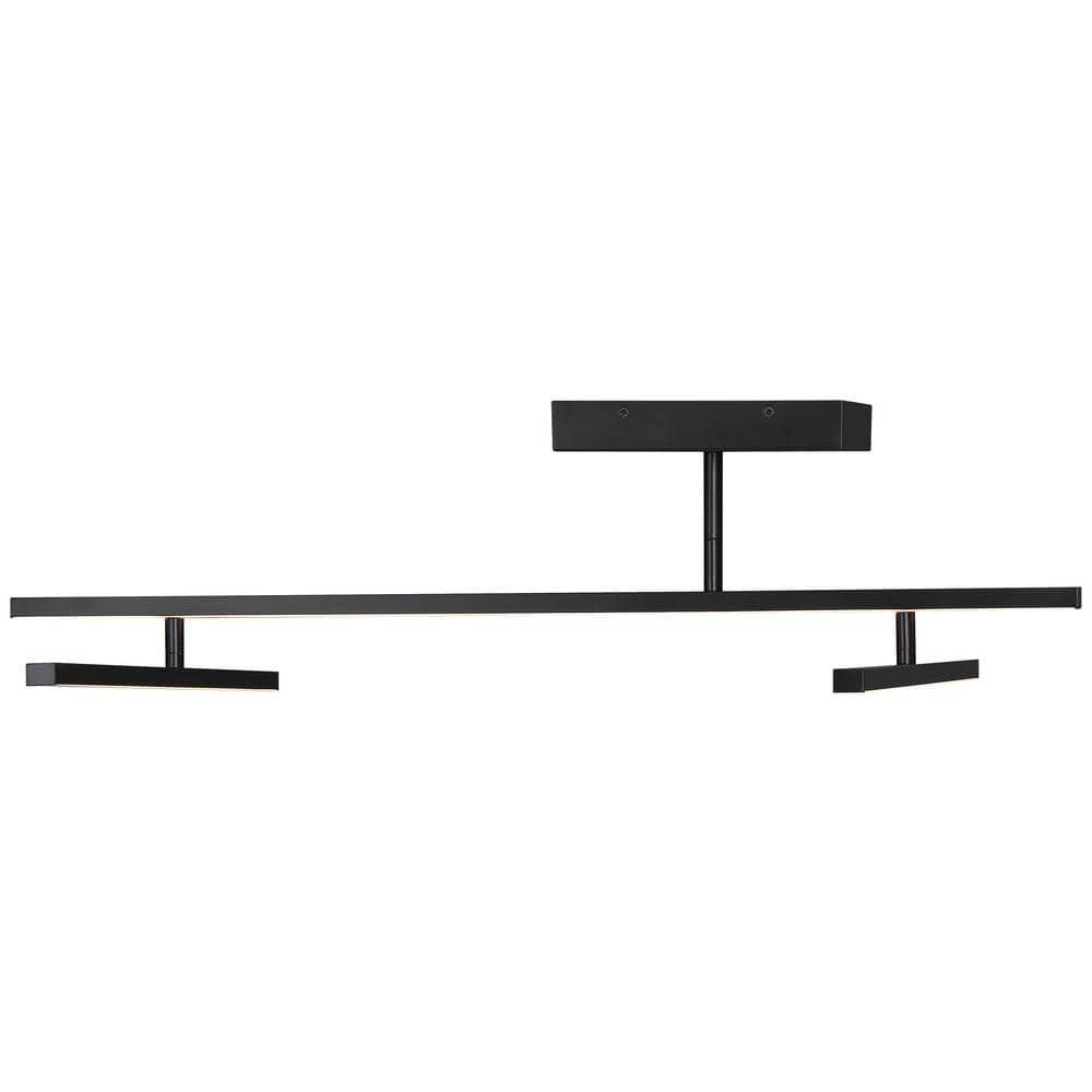 Matte Black Aluminum 45" LED Indoor/Outdoor Light Fixture