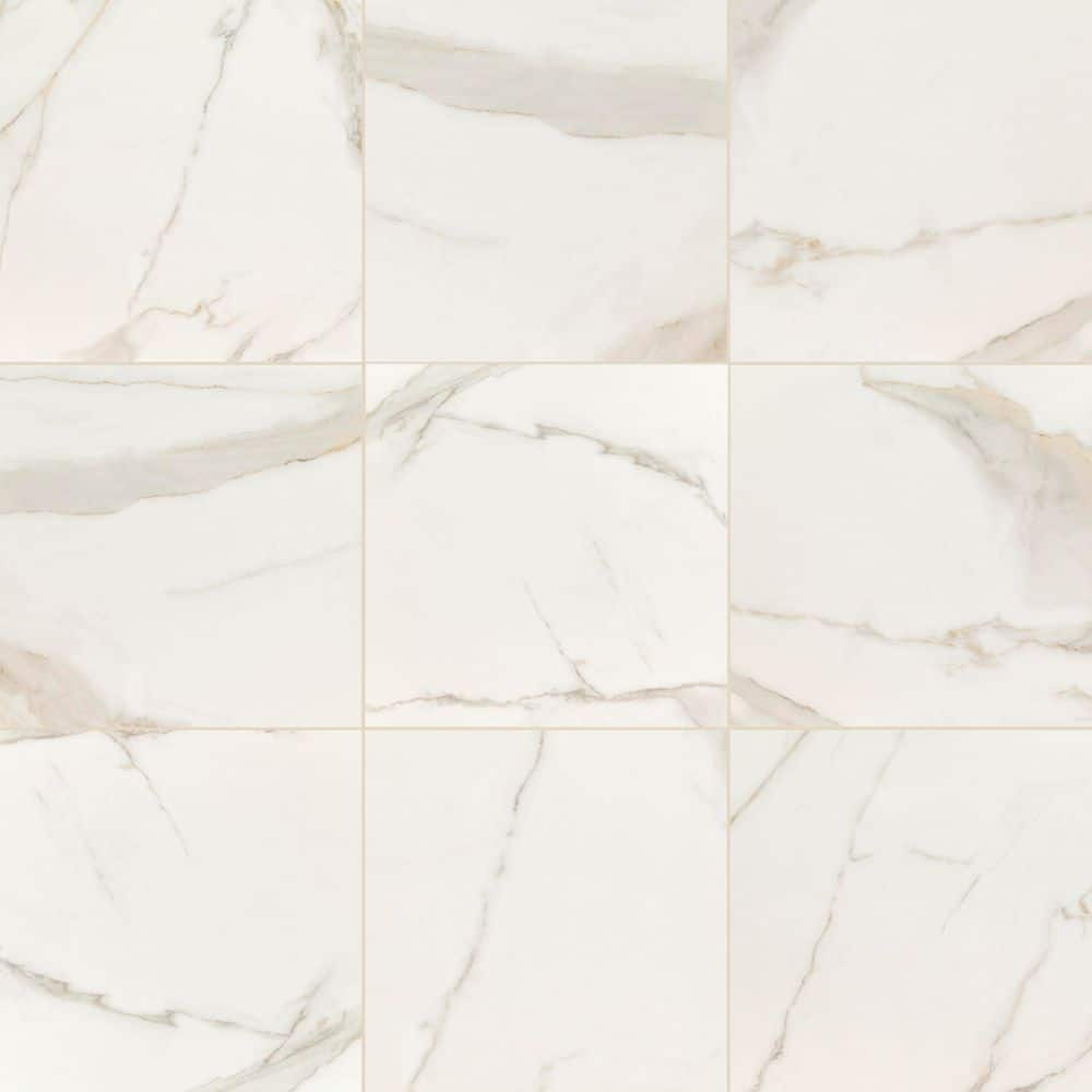Calacatta Kofi 35 in. x 35 in. Matte Porcelain Marble Look Floor and Wall Tile (17.01 sq. ft./Case) price history on PriceWatchPro