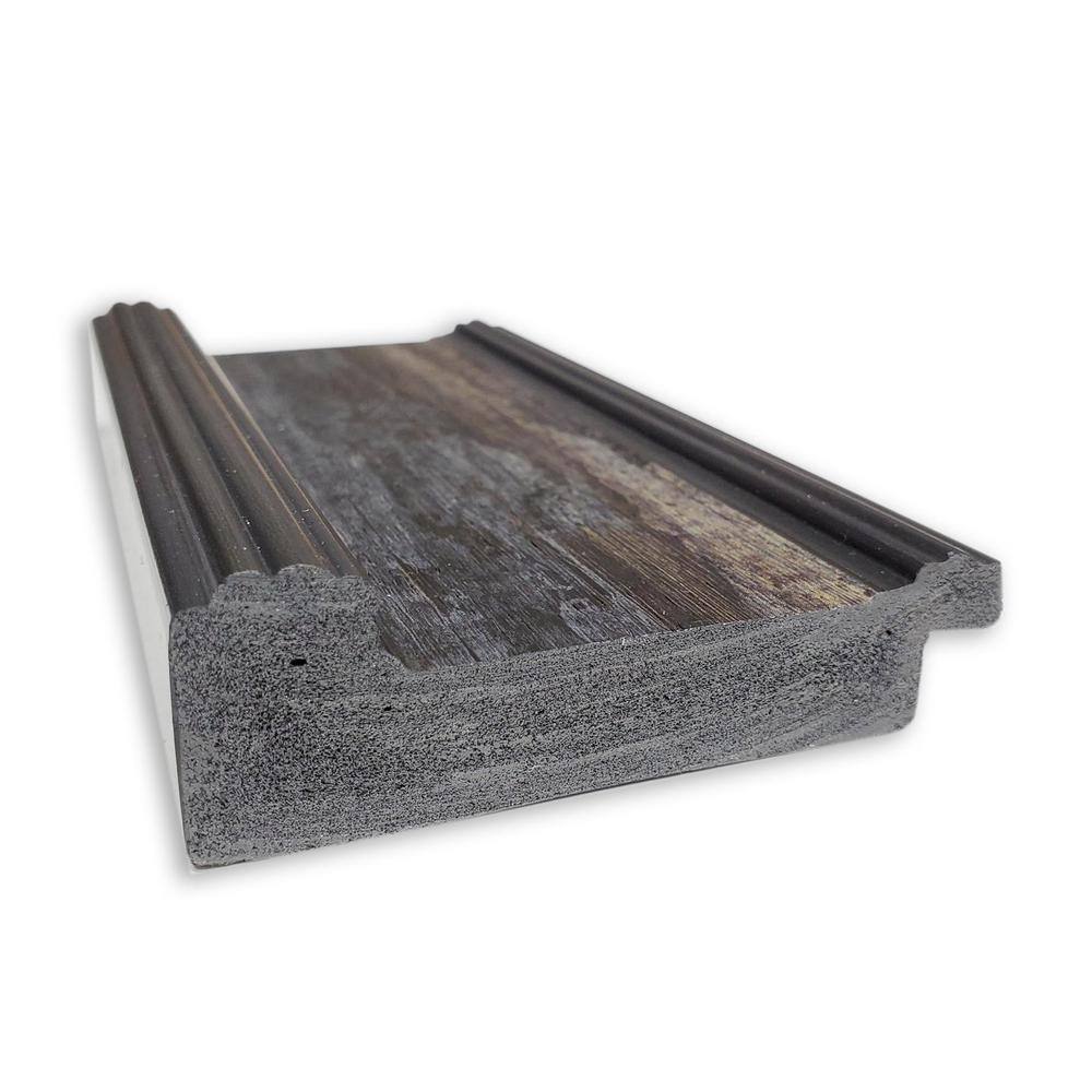Distressed Black and Bronze 16x20 Plastic Wall Frame