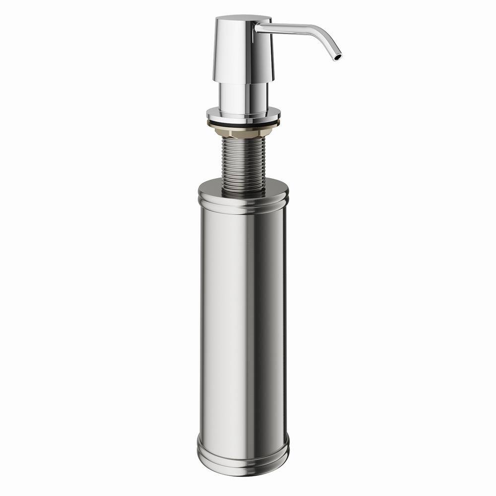 VIGO 10 oz Chrome Kitchen Soap Dispenser