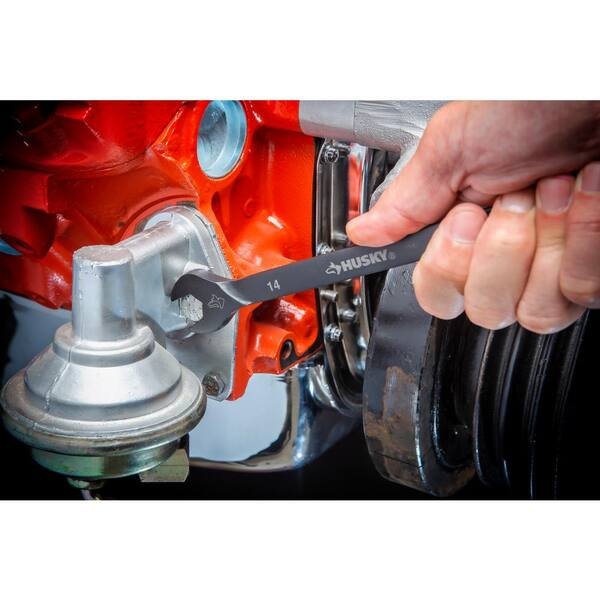 Husky - Metric Long-Pattern Universal Combination Wrench Set (10-Piece)