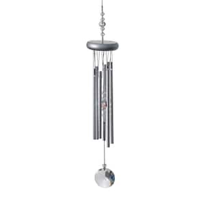 Signature Collection, Crystal Chime, 20 in., Ice Wind Chimes for Outdoor, Patio, Home or Garden Decor WFI