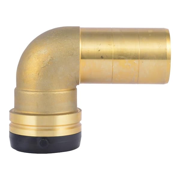 SharkBite 2 in. Push-to-Connect Brass 90-Degree Street Elbow Fitting