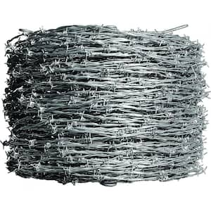 Barbless Wire Roll - Twisted Fence Wire - 12.5 Gauge Galvanized Steel