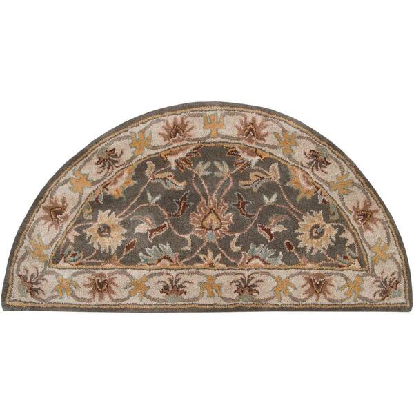 Livabliss John Taupe 2 ft. x 4 ft. Area Rug