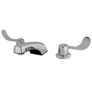 Vista 2-Handle 8 in. Widespread Bathroom Faucets in Polished Chrome