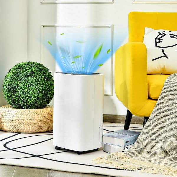 24-Pints 1500 sq. ft. Portable Dehumidifier with 3-Modes and 2-Speeds